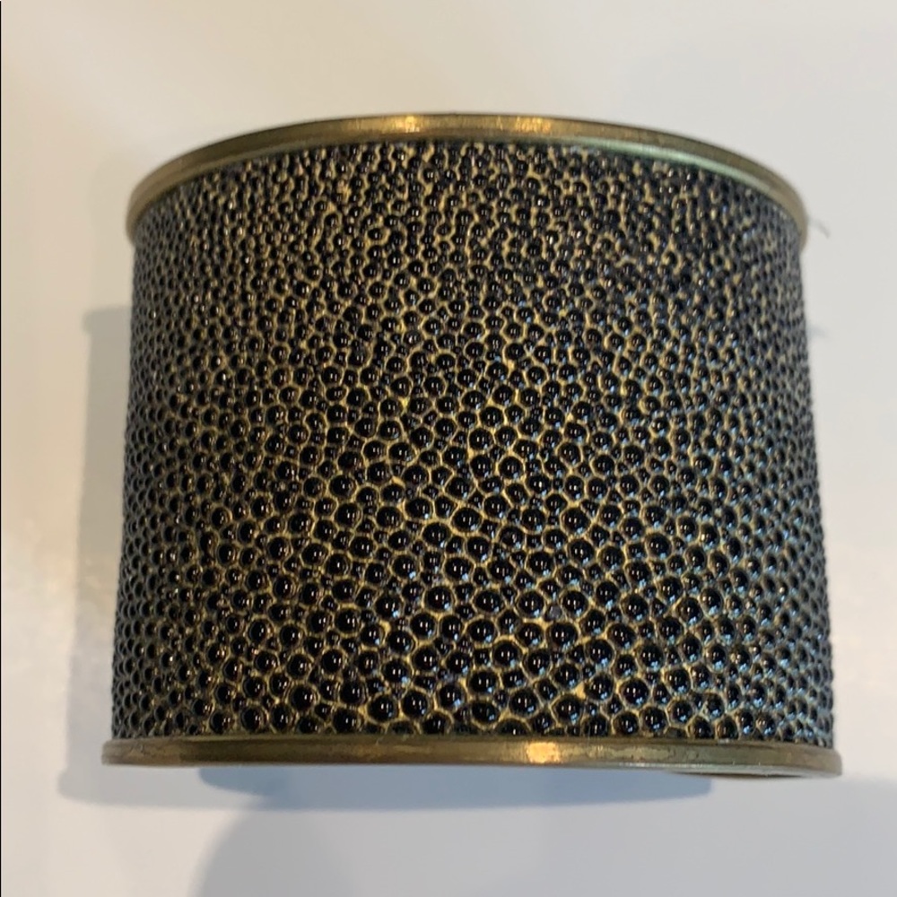 Pebbled cuff bracelet